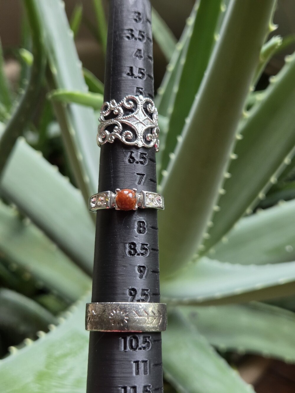 Two Vintage Rings & 1 Modern.